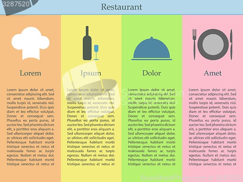 Image of Restaurant infographics