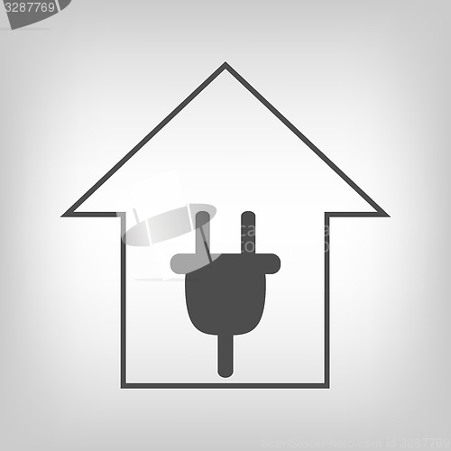 Image of House with plug
