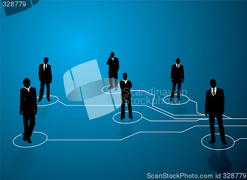 Image of business connections