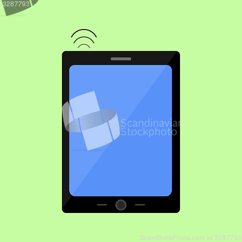 Image of Flat style touch pad with wireless connection