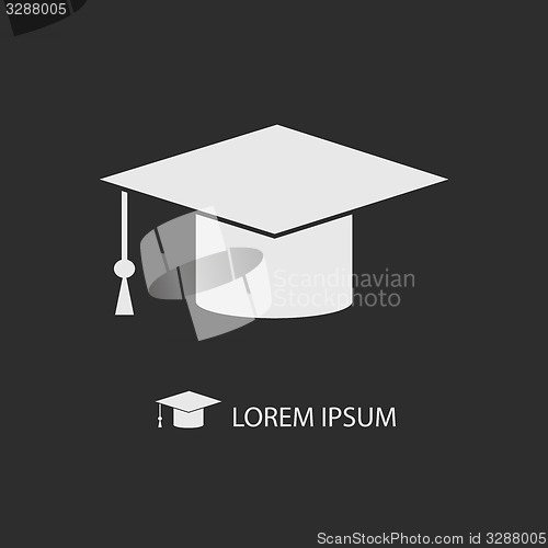 Image of Graduation hat as logo