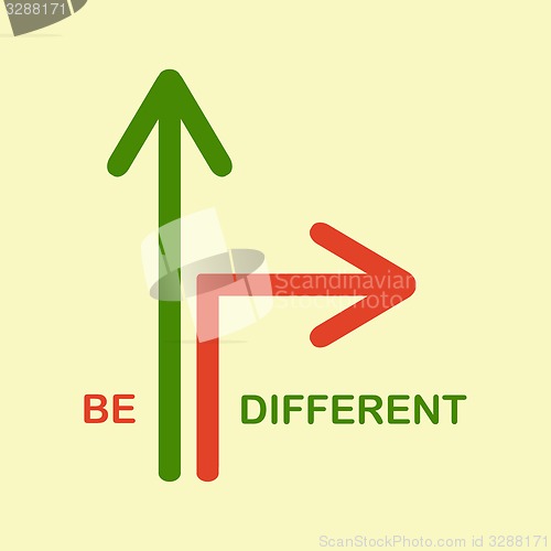 Image of Be different