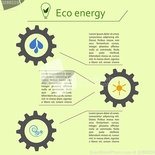 Image of Renewable energy infographics