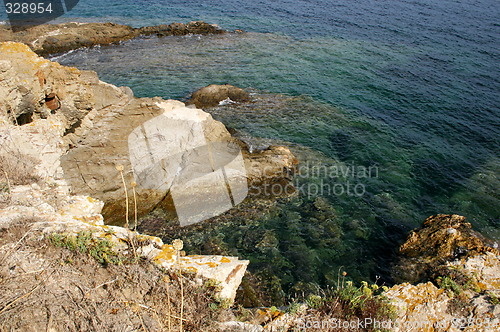 Image of rocky coast line