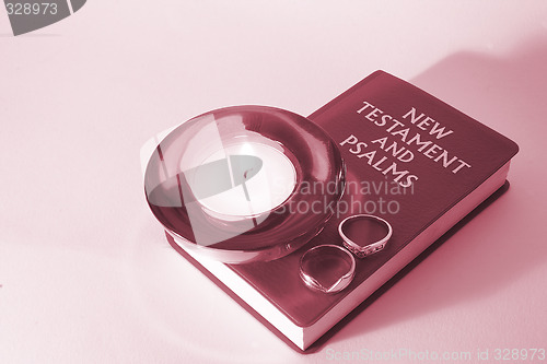 Image of blessing the rings