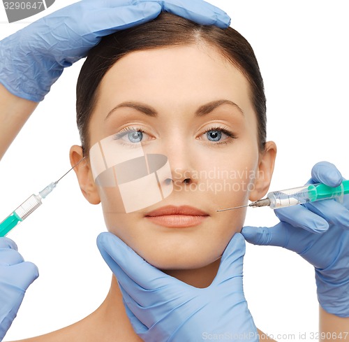 Image of dermall fillers injection