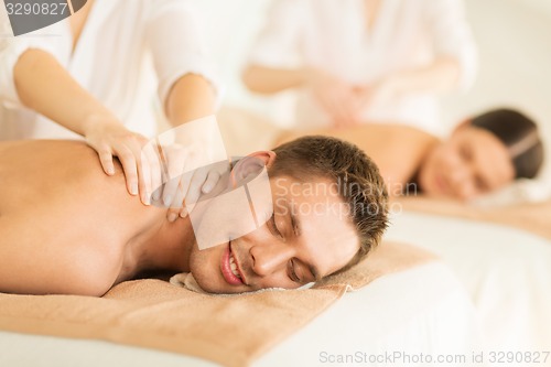 Image of couple in spa