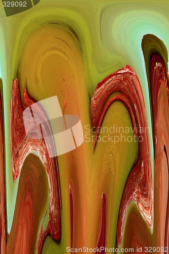 Image of Abstract 3d background