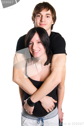 Image of young couple expecting a baby