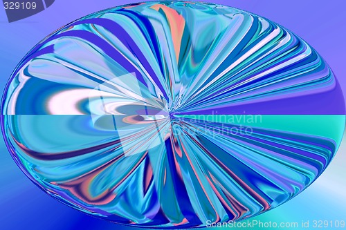 Image of Abstract 3d background