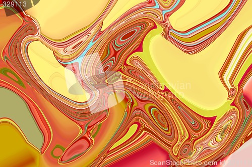 Image of Abstract 3d background