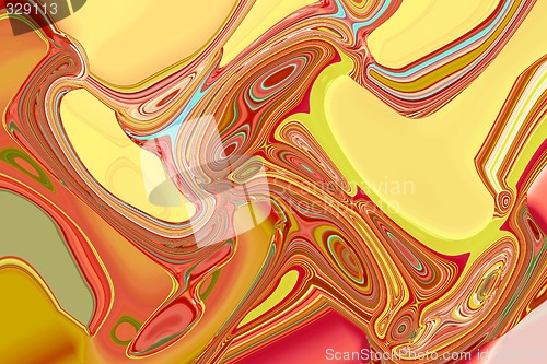 Image of Abstract 3d background