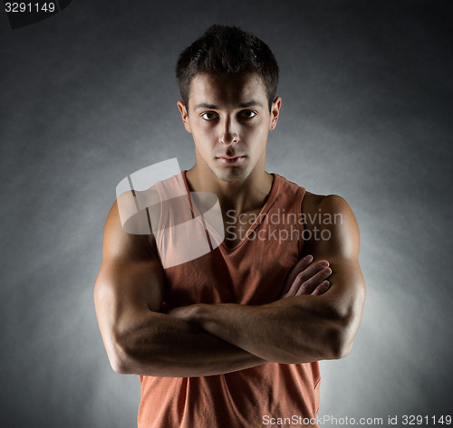 Image of young male bodybuilder