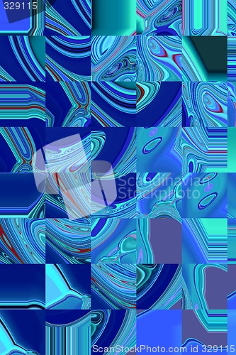 Image of Abstract 3d background