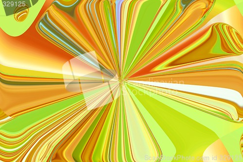 Image of Abstract 3d background