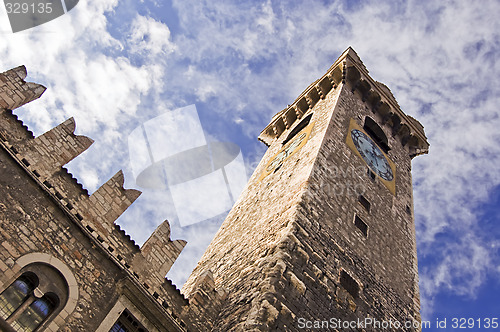 Image of Medieval clock tower