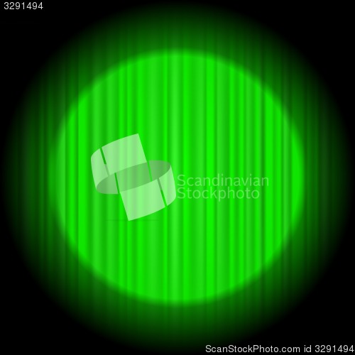 Image of Green Curtain