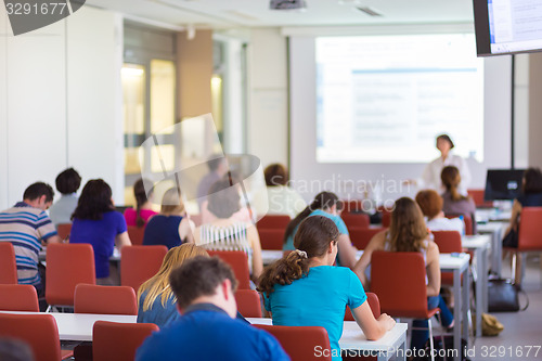 Image of Lecture at university.