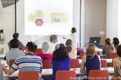 Image of Lecture at university.