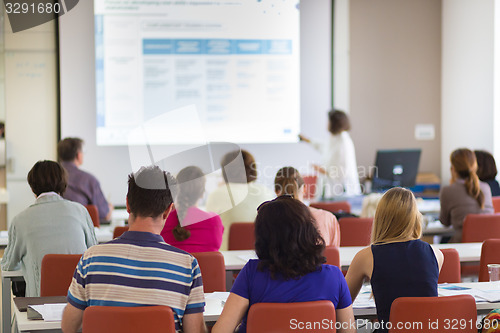 Image of Lecture at university.