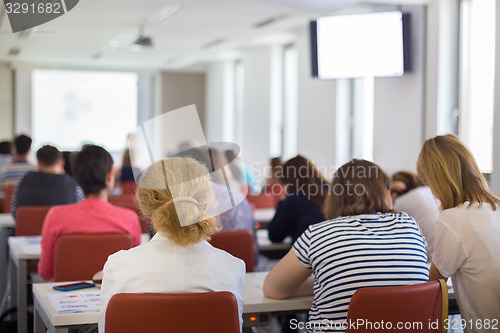 Image of Lecture at university.