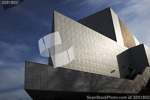 Image of HELSINKI, FINLAND – APRIL 10, 2015: view of the building of th