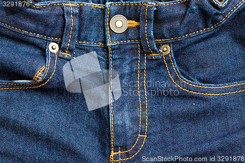 Image of jeans front view
