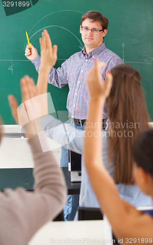 Image of Teacher at university