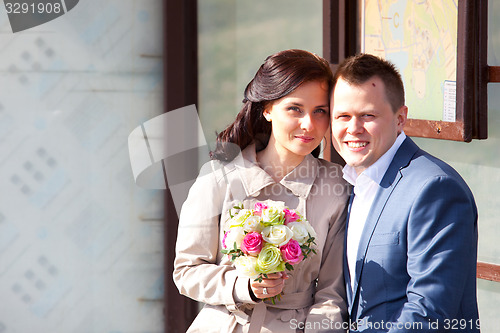 Image of bride and groom