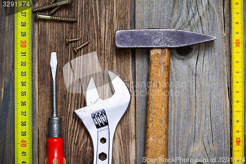 Image of vintage locksmith tools