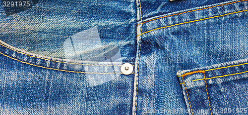 Image of vintage blue jeans