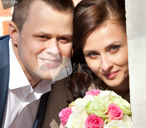 Image of bride and groom