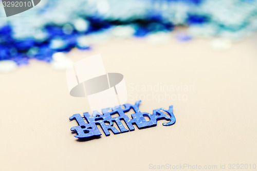 Image of Happy birthday confetti