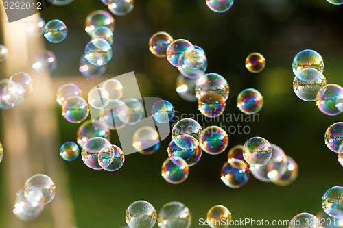 Image of Soap bubbles