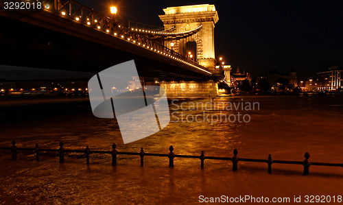 Image of Budapest at night