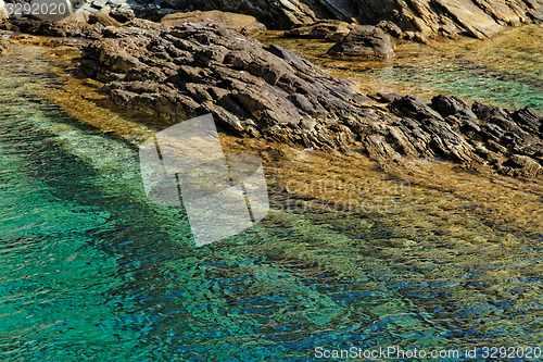 Image of Rock in the sea