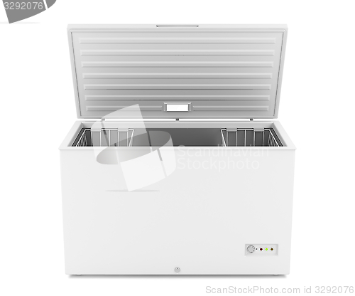 Image of Open freezer