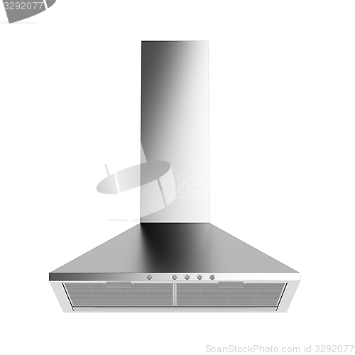 Image of Silver cooker hood