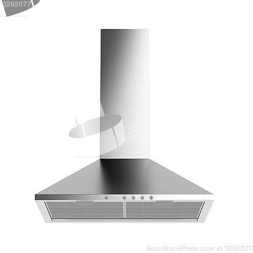 Image of Silver cooker hood
