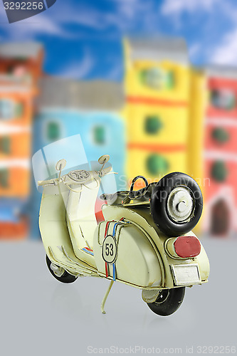 Image of Motorcycle retro Toy 