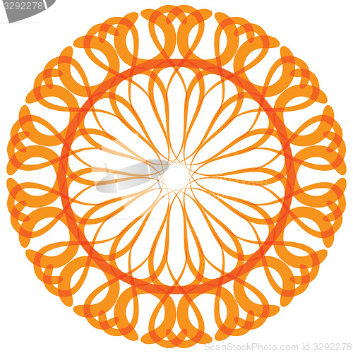 Image of Vector round ornaments