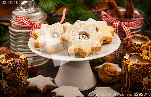 Image of Homemade cookies for Christmas