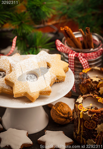 Image of Homemade cookies for Christmas