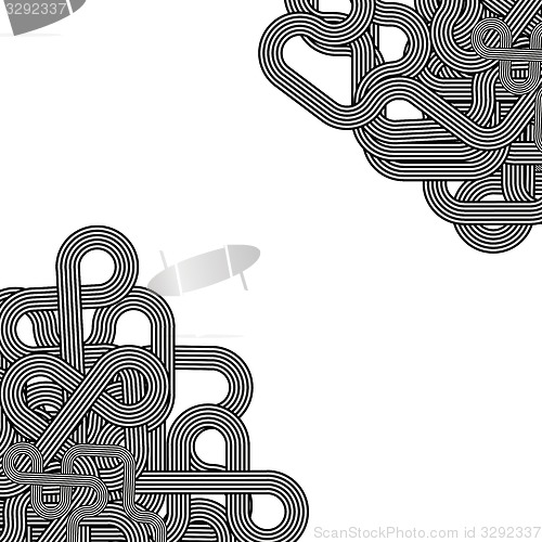 Image of Line Retro Ornament