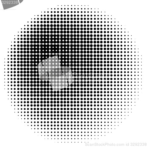 Image of Halftone Circle