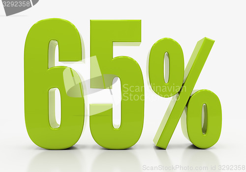 Image of 3D percent