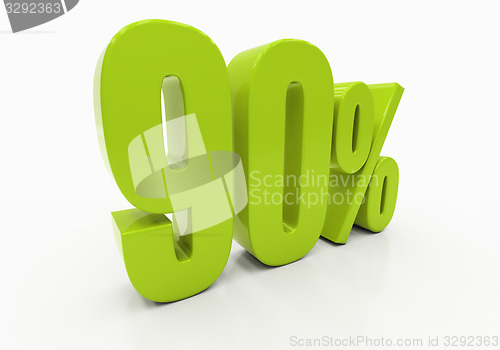 Image of 3D percent