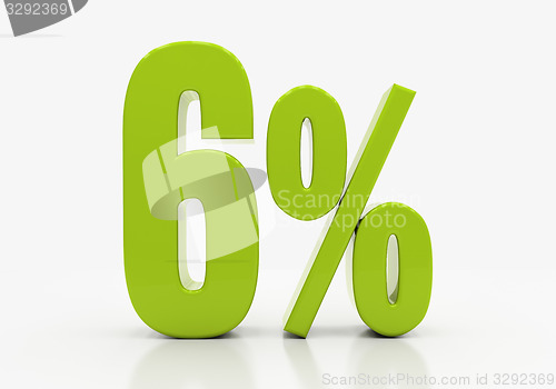 Image of 3D percent