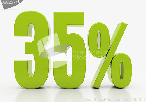 Image of 3D percent