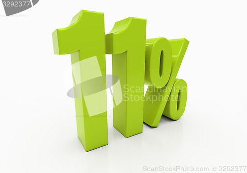 Image of 3D percent